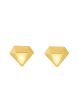 TOMEI Lusso Italia Diamond Shaped Earrings, Yellow Gold 916 on Sale