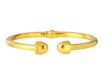 TOMEI Bangle, Yellow Gold 916 Fashion