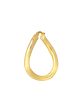 TOMEI Lusso Italia Oval Loop Earrings, Yellow Gold 916 Discount