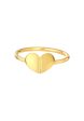 TOMEI Exciting Heart Ring, Yellow Gold 916 Hot on Sale