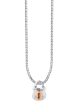 TOMEI Love Lock Collection Rose Beary Pendant, White Gold 750 Cheap