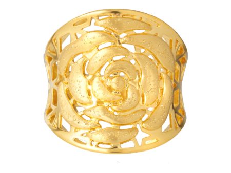 TOMEI Blossom Ring, Yellow Gold 916 Sale