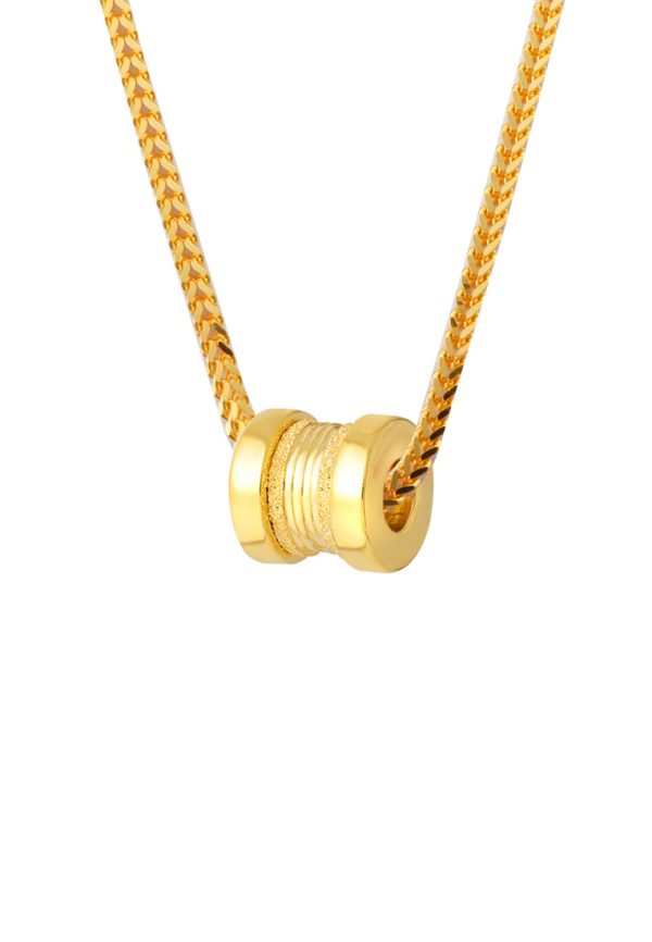 TOMEI Lucky Roller Pendant, Yellow Gold 916 Hot on Sale