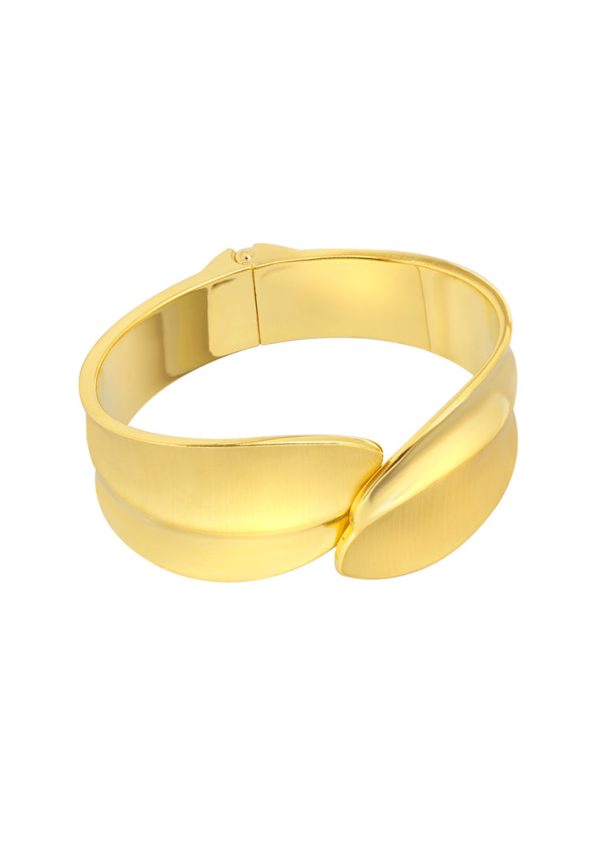 TOMEI Wide Bangle, Yellow Gold 999 (5D) Online Sale