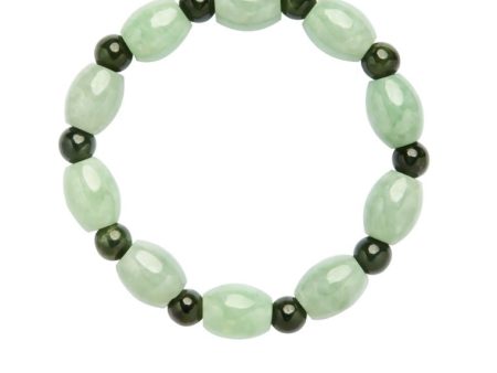 Tomei Palace Grace Mixed Green Jade Bracelet Online Sale