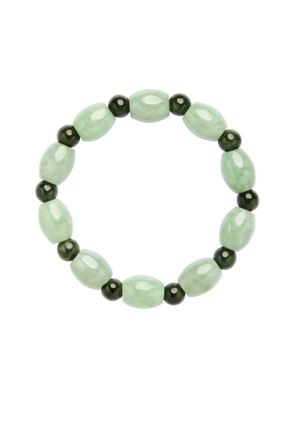 Tomei Palace Grace Mixed Green Jade Bracelet Online Sale