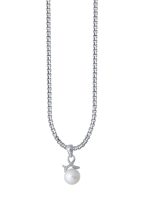 TOMEI Pearl Pendant, White Gold 375 For Sale