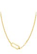 TOMEI Minimalist Necklace, Yellow Gold 999 (5G) on Sale