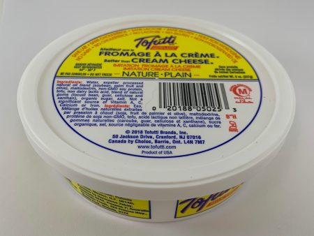 Vegan Cream Cheese from Tofutti 227gr Hot on Sale