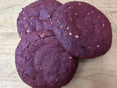 Red Velvet Cookie with White Chocolate Sale