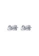 TOMEI Diamond Earrings, White Gold 585 For Sale