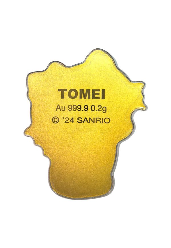 TOMEI X SANRIO Hello Kitty Sports Medal Gold Foil 0.2G, Yellow Gold 9999 Cheap