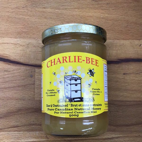 White Creamed Pure Canadian Natural Honey By Charlie Bee Discount