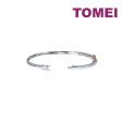 TOMEI Rosy Winter Collection Diamond Bangle, White+Rose Gold 585 Hot on Sale