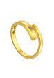 TOMEI Anastasia Extended C-Shape Ring, Yellow Gold 916 Fashion