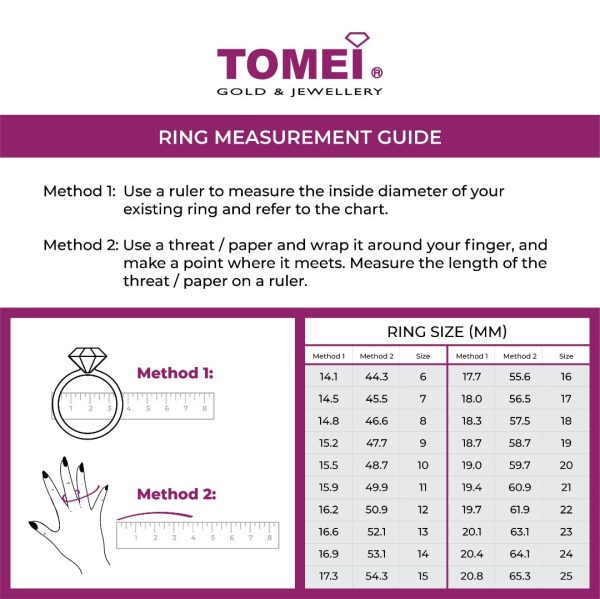 TOMEI Diamond Ring, White Gold 750 Supply