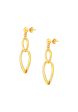 TOMEI C Loop Earrings, Yellow Gold 999 (5D) Online Hot Sale