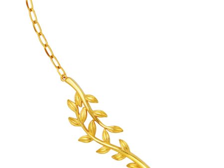 TOMEI Symphony Of Leaves Bracelet, Yellow Gold 916 Discount