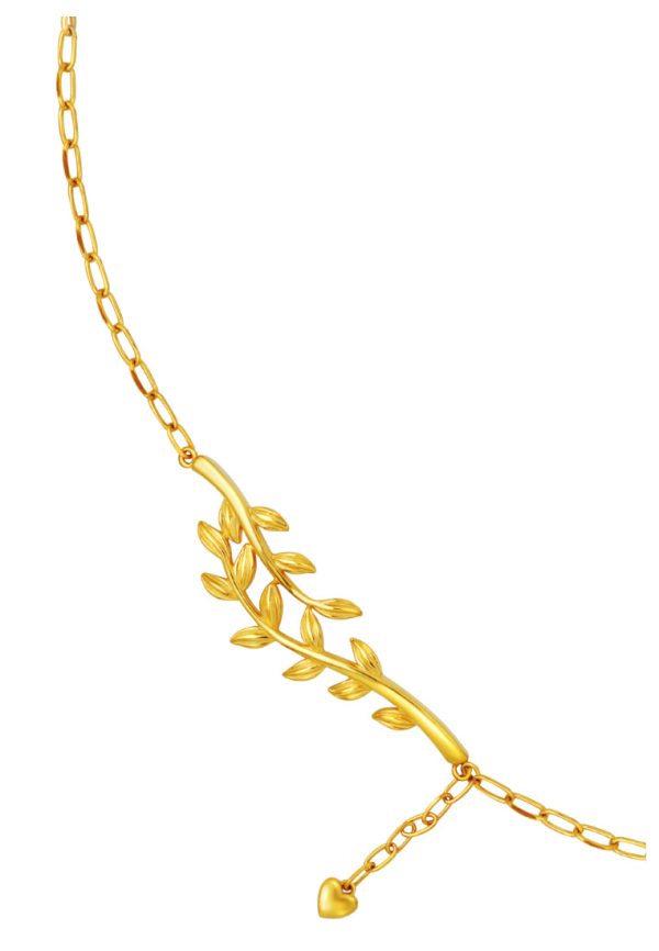 TOMEI Symphony Of Leaves Bracelet, Yellow Gold 916 Discount