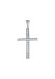 TOMEI Cross Pendant, White Gold 585 For Sale