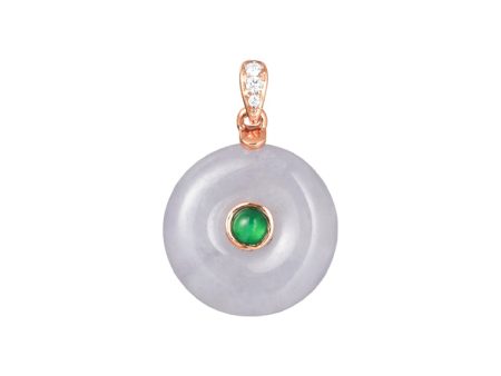 TOMEI Jade Of Completeness Pendant, Rose Gold 750 Online now