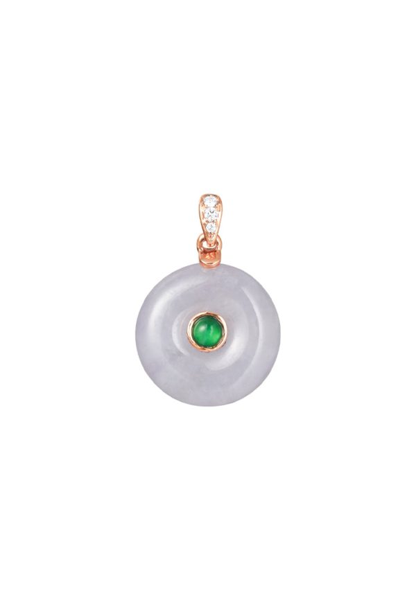 TOMEI Jade Of Completeness Pendant, Rose Gold 750 Online now