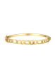 TOMEI Oval-Link Bangle, Yellow Gold 916 Online