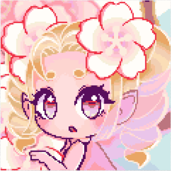 Shariki Sakura | Pixel Charted on Sale