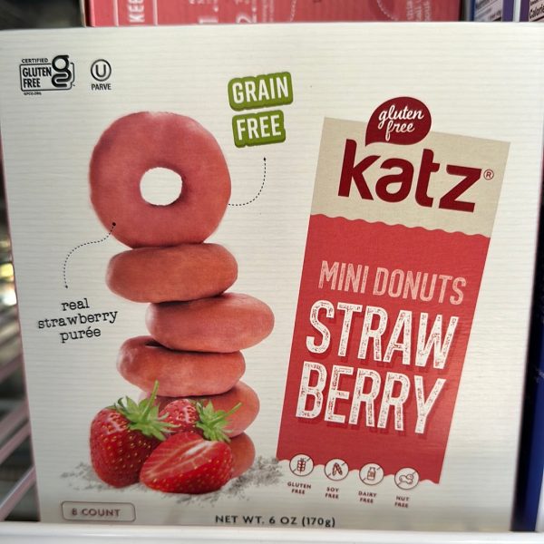 Strawberry Mini Donuts By Katz Online Sale