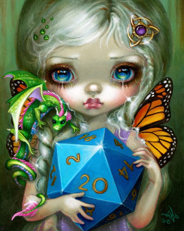 20 Sided Dice Fairy For Discount