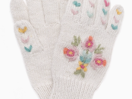 Edith Gloves - Natural Online now