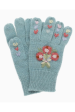 Edith Gloves - Turquoise Sale