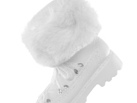 Glass Ornament - Apres Ski Boot White Online Hot Sale