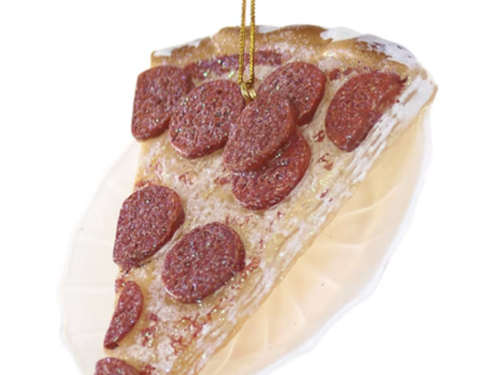 Glass Ornament - 2AM Pizza Slice Supply