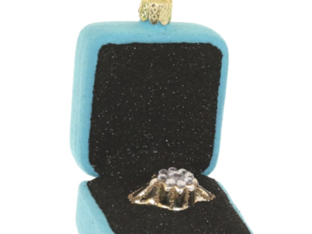 Glass Ornament - Ring in Presentation Box Online now