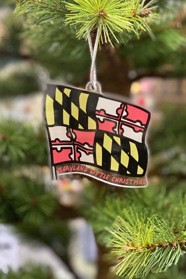 Acrylic Ornament - Trendy Maryland Flag Fashion