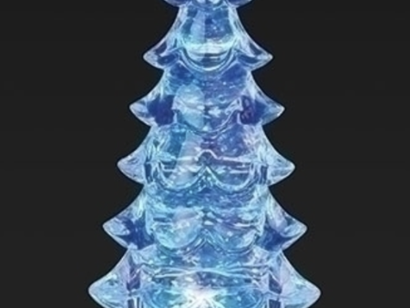 Lighted Swirl 6-Tiered Tree Fashion