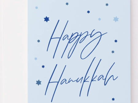 Mitzvah Hanukkah Greeting Card - Starry For Discount