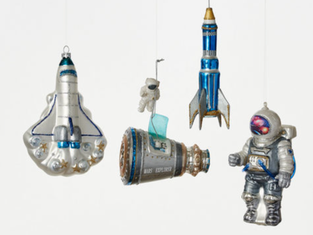 Glass Ornament - Space Figures Online