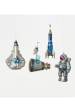 Glass Ornament - Space Figures Online