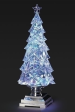 Lighted Silver Base Swirl Magic Tree For Discount