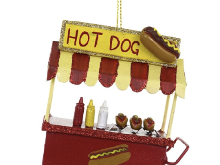 SIDEWALK SALE ITEM - Funky Ornament - Hot Dog Stand Online Hot Sale