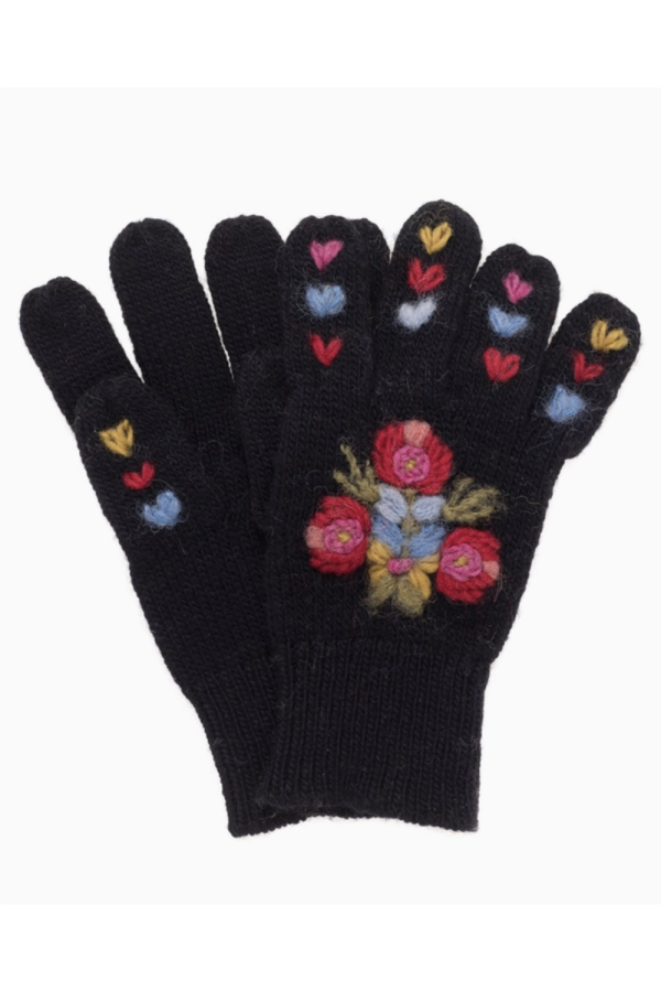 Edith Gloves - Black Online now