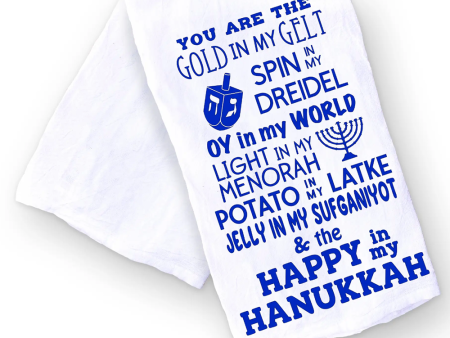 Hanukkah Kitchen Towel - All Things on Sale