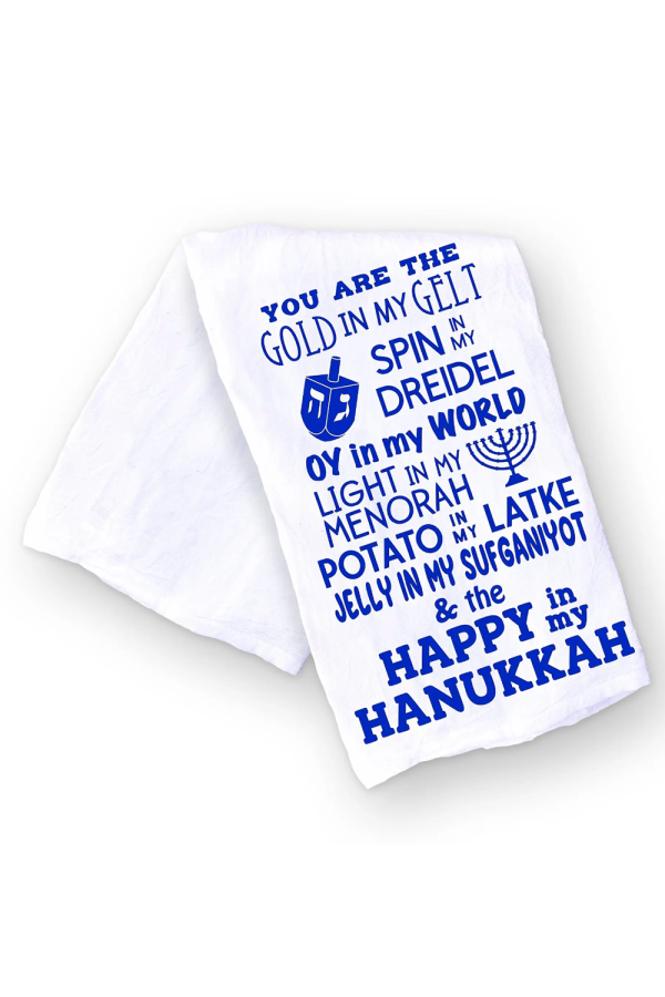 Hanukkah Kitchen Towel - All Things on Sale