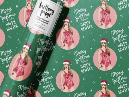 Trendy Wrapping Paper - Merry Swiftmas and Happy New Eras Cheap