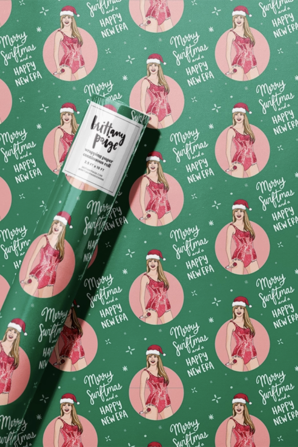 Trendy Wrapping Paper - Merry Swiftmas and Happy New Eras Cheap