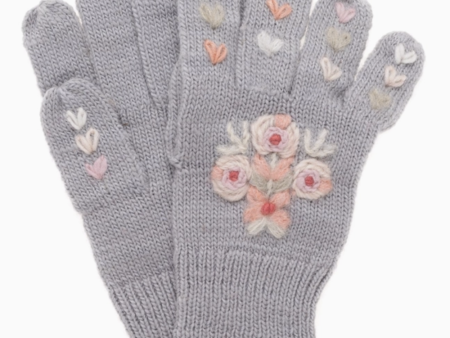 Edith Gloves - Grey Fashion